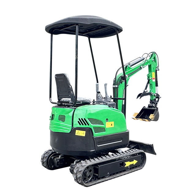 Miniexcavadora de orugas de 1,5 toneladas