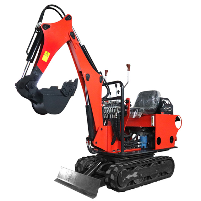 Miniexcavadora de 800 kg.