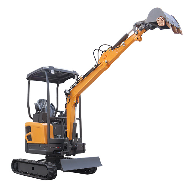 Miniexcavadora de orugas de 1,5 toneladas