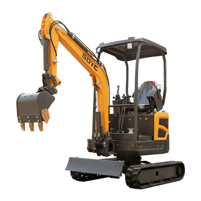 Miniexcavadora de orugas de 1,5 toneladas