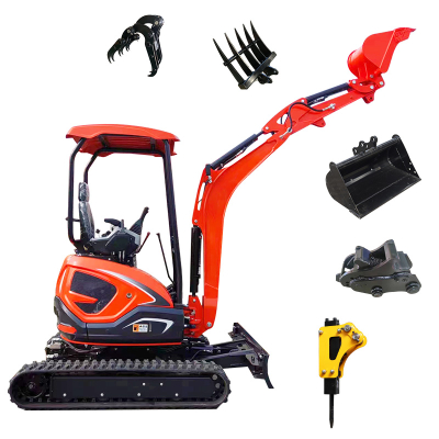 Miniexcavadoras excavadora pequeña de 2,5 T